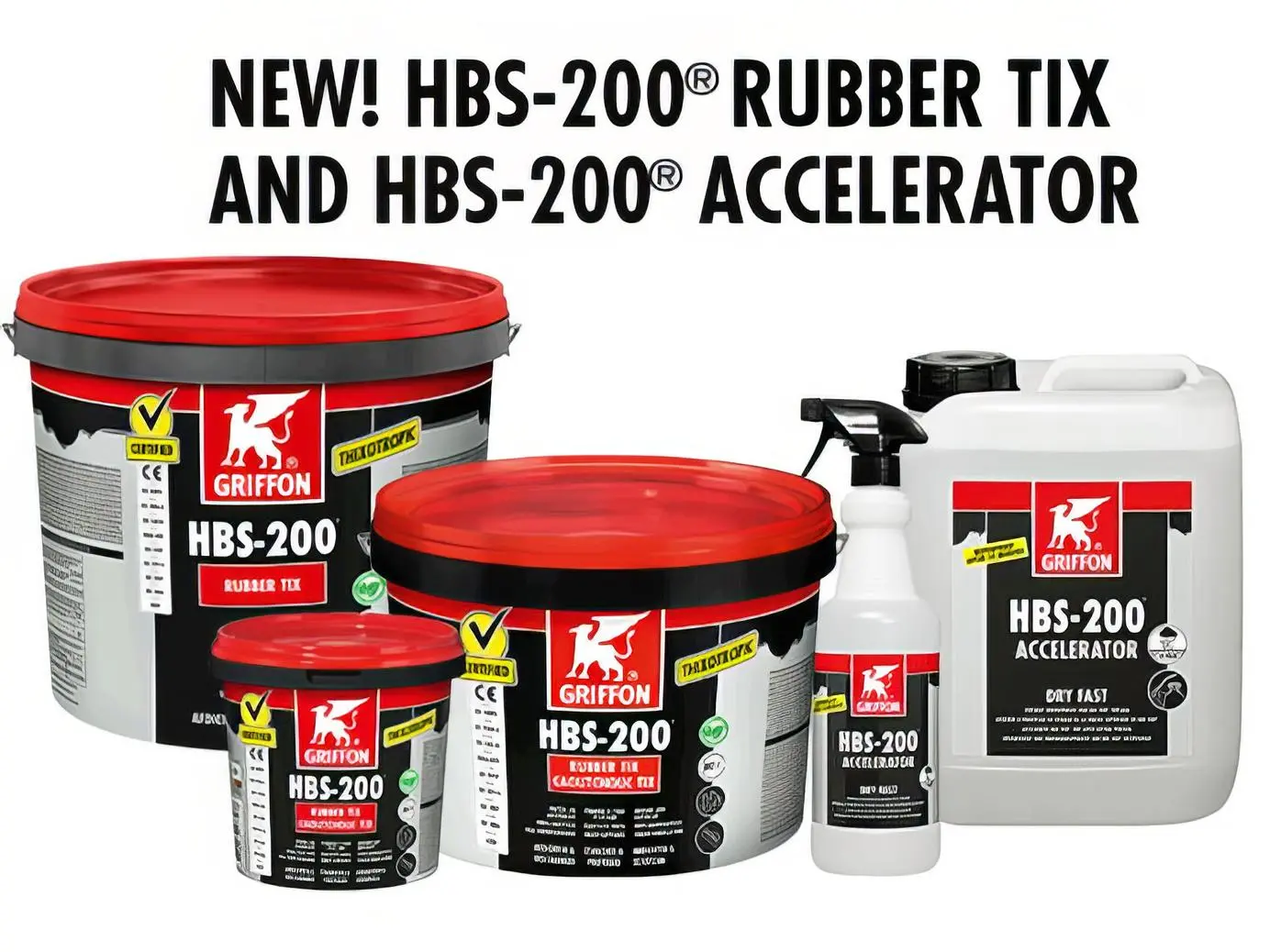HBS-200 ACCELERATOR AND RUBBER TIX
