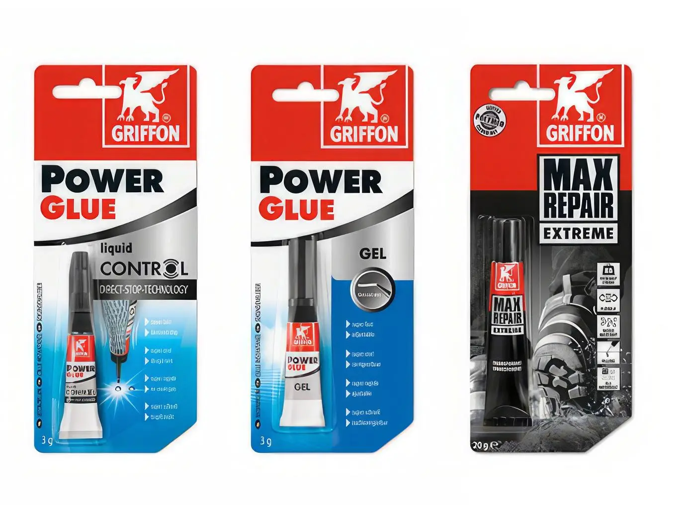 Power Glues en Max Repair Extreme